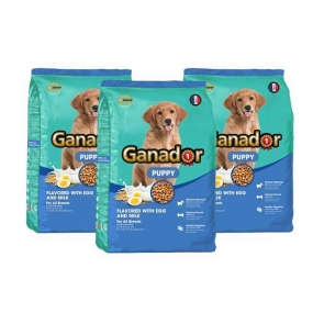 Thức Ăn Cho Chó Con Ganador 3kg Vị Trứng Sữa – Thái Lan
