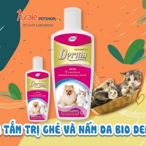 Sữa Tắm Trị Viêm Da Cho Chó Bio Derma 200ml