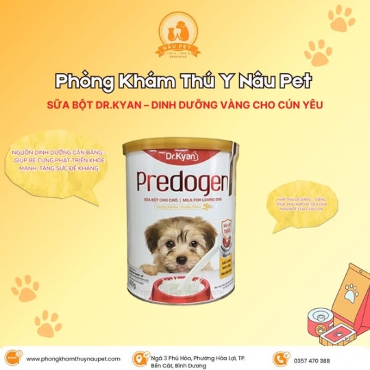 Sữa Bột Cho Chó Predogen - 110g